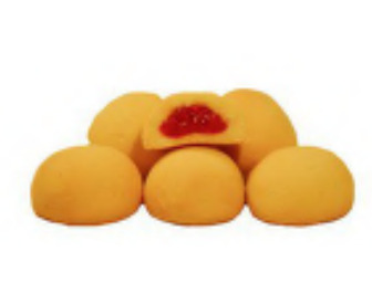 Печенье "Золотые шарики" с клубникой г. Москва КФ "Сладкий дождь" (2,5кг)