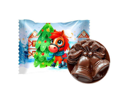 НГ Конфеты "Крисмас Чоко" вкус сгущенки (Символ года) г.Москва ООО "ТД"Люси" (1кг)