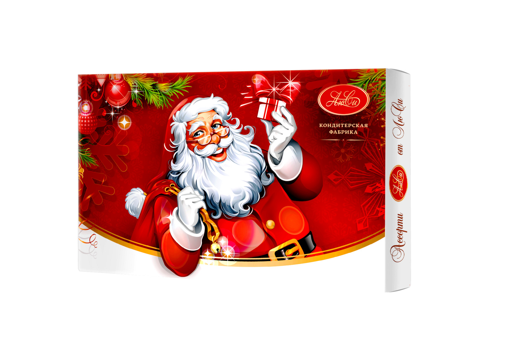 Конфеты "Дед Мороз" Ассорти с лесным орехом (154гр) г.Москва ООО "ЛЮСИ" (1шт)