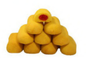 Печенье "Сладкие палочки" джем клубника г. Москва КФ "Сладкий дождь" (3кг)