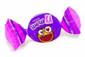 Акция Конфеты "Замечай-ка" клубника-сливки г. Омск КФ "Сибирская белочка" (1кг)