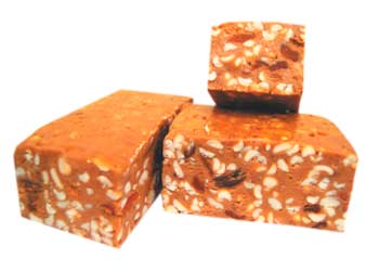 Щербет Арахисовый с курагой (тел)  г.Волгоград "Росторг Сладость"ООО (5,5кг)