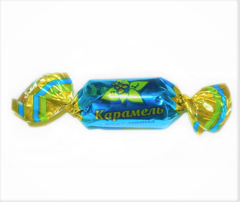Акция Карамель "с ароматом Мята"леденцовая г.Ишим КФ ООО"Слада" (1кг)