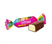 Акция Конфеты "Тропики" (глазированные кокосовые) г.Омск ООО "Сладуница"(1кг)