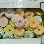 Безэ "Колечки цветные из меренги" г.Волгоград ООО "РосторгСладость" (0,2кг)