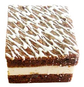 Пирожное бисквитное  "Премьра" с какао и суфле (тел) Ульяновская обл. ООО "КФ Семеновна" (2кг)