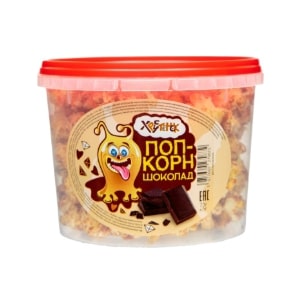 Зерна возд.кукур."Попкорн Хрустенок"в сладкой глазури Шоколад(75гр*6) г.Москва ООО КондиПрод (1шт)