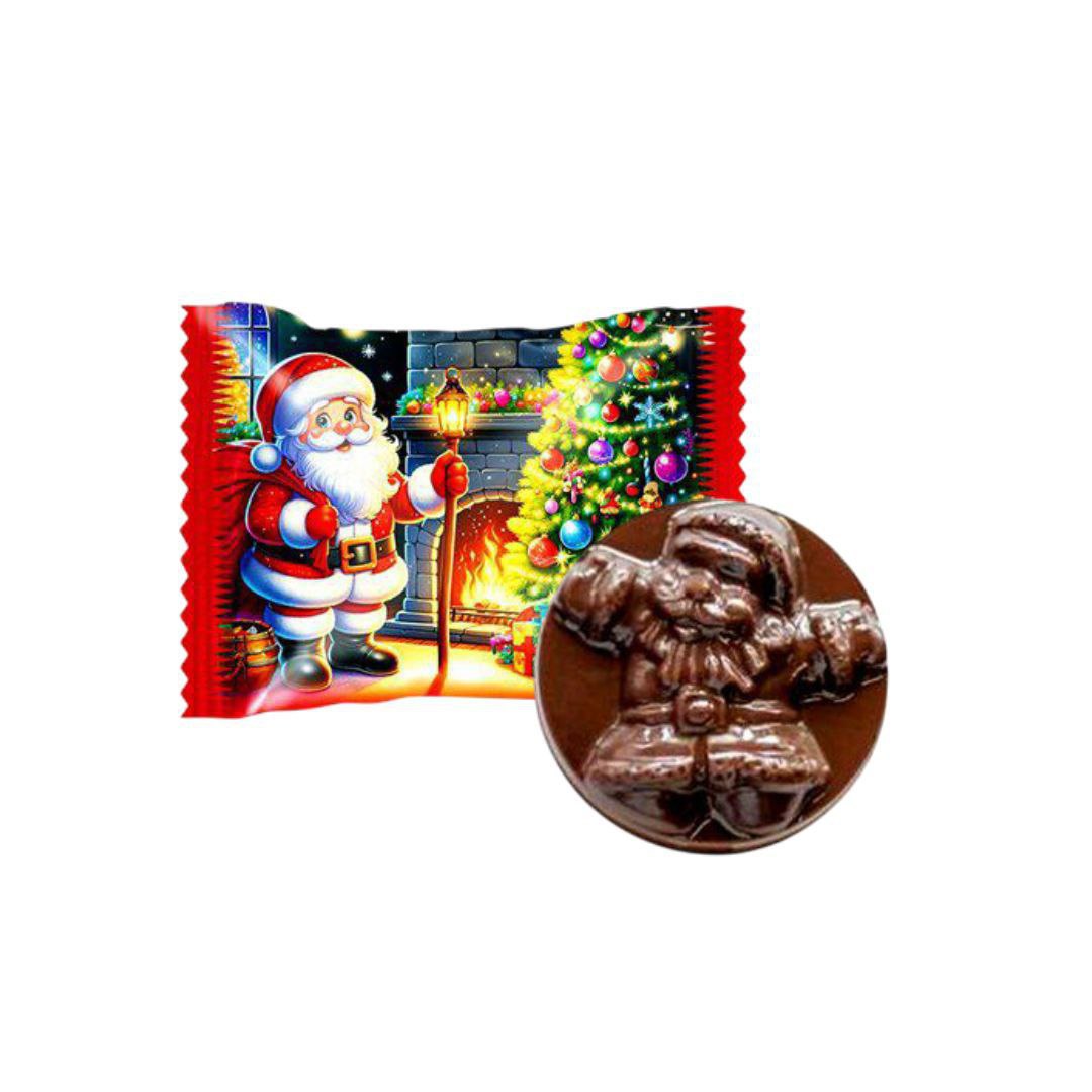 Акция НГ Конфеты "Крисмас Чоко" вкус трюфеля (Дед Мороз) г.Москва ООО "ТД"Люси" (1кг)