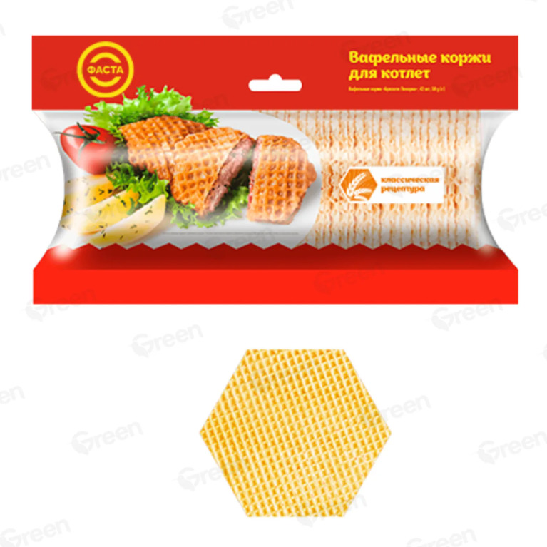 Акция Вафельные коржи мини "Бризоли" для котлет  (50гр*40) Московская обл. ООО"Лидер С" ((1шт)