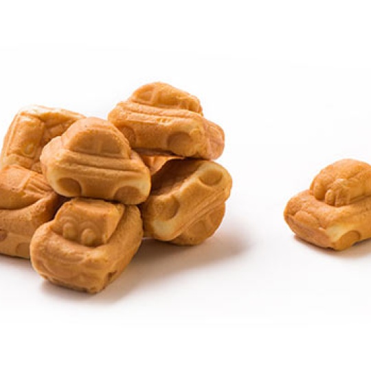 Акция Кекс "Крутые тачки" карамельная начинка г. Москва ООО "КФ Баттерфляй" (2,5кг)