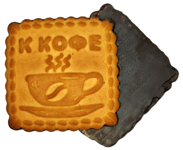 Печенье сах. "К кофе" в шок.глаз. аромат топленого молока  Ульяновская обл. ООО КФ "Семеновна" (4кг)