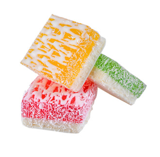 Мармелад "Ассорти со сливкам" желейно-нарезной бел.дек.  Ульяновская обл. ООО КФ "Семеновна" (1,5кг)