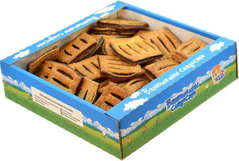 Хрустяшечка со вкусом шоколада" печенье  (тел) г.Пенза ООО "Ванюшкины сладости"(2кг)