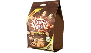 Снэки "CRASHBASH" вкус шоколадного брауни респ.Татарстан КФ ESSEN (3кг)