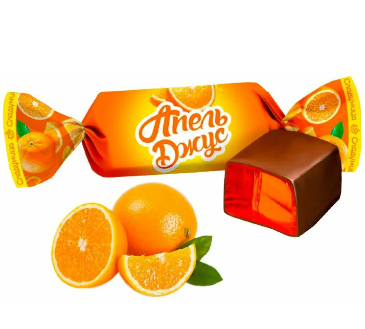 Акция Конфеты "Апель Джус" желейные г.Омск ООО "Сладуница"(1кг)