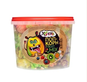 Зерна возд.кукур."Попкорн Хрустенок"в сл.глаз.Фруктовое ассорт (75гр*6) г.Москва ООО КондиПрод (1шт)