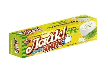 Чипсы "Лайк чипс" вкус сметаны и лука (40г*25) г. Тула ООО "Олимп" (1шт)