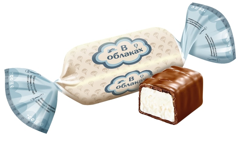 Конфеты "В облаках" г. Омск КФ "Сибирская белочка" (1кг)