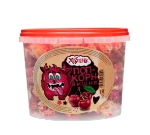 Зерна возд.кукур."Попкорн Хрустенок"в сл.глаз. Вишня (75гр*6) г.Москва ООО КондиПрод (1шт)