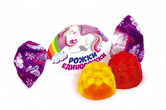 Акция Конфеты "Рожки-единорожки" г.Омск ООО "Сладуница"(1кг)