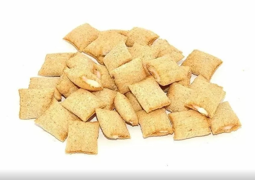 Подушечки хрустящие со сливочным вкусом Тамбовская обл. ООО "Диарит" (2,5кг)