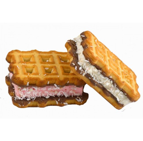 Леша+Вика" мини (сэндвич с суфле+шокол в кок стружке)(тел)г.Пенза  ООО "Ванюшкины сладости"(2,2кг)