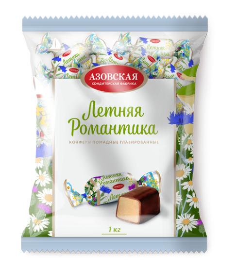Конфеты помадные глаз. "Летняя романтика" г.Азов ООО "Азовская КФ" (1кг)