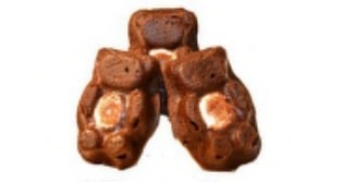 Акция Кекс "Мишка" шоколадный со сливочной начинкой г. Москва КФ "Сладкий дождь" (1,5кг)