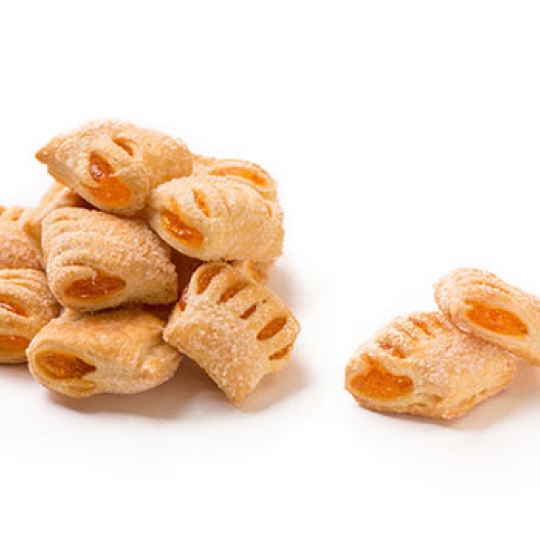 Слойка "Мини-Штрудель" с абрикосовой начинкой г. Москва ООО "КФ Баттерфляй" (2кг)