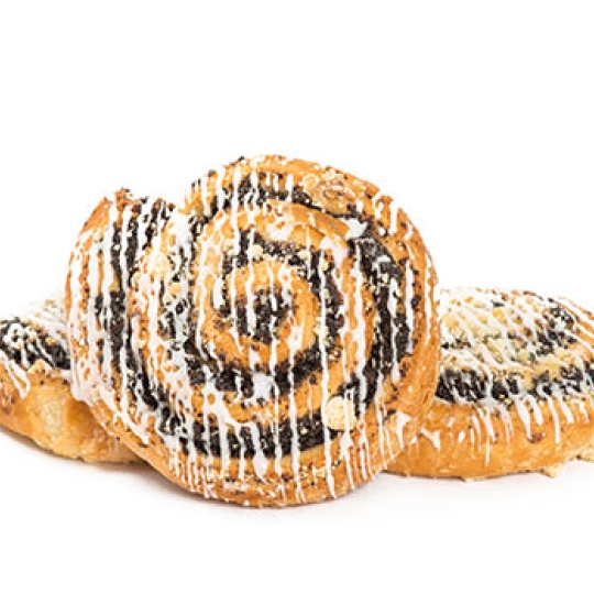 Акция Булочка "Улитка" немецкая с маковой нач. и помадкой г. Москва ООО "КФ Баттерфляй" (0,880кг)