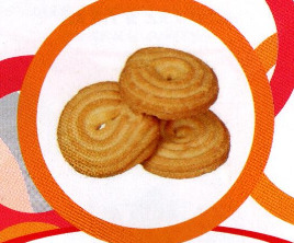 Печенье сдоб. "Кольцо-малютка" г. Пермь ООО "Сандра" (1кг)