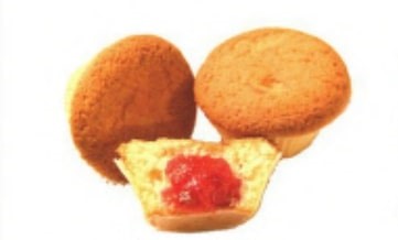 Акция Кекс "Чудо" с начинкой клубника г. Москва КФ "Сладкий дождь" (1,5кг)