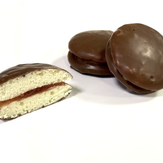 Акция Японский шок.бисквит "Ямми" клубничная нач. в шок.глаз. г. Москва ООО "КФ Баттерфляй" (1,5кг)