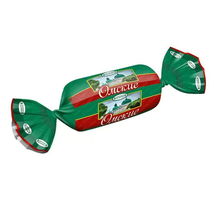 Конфеты "Омские" г. Омск КФ "Сибирская белочка" (1кг)