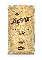 Чипсы "Лучок" вкус сметаны и лука (150г*10) г. Тула ООО "Олимп" (1шт)