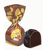 Акция Конфеты шок. "Буренкина любовь" шоколадная (купол) г.Пермь АО "КФ Пермская"  (1кг)