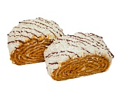 Рулет "Медовый" (крем-брюле)  (нарезной)(тел) г.Кумертау  ИП Кириллова Г.Я (3кг)