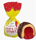 Акция Конфеты шок. "Мега фрукт банан-клубника" (купол) г.Пермь АО "КФ Пермская" (1кг)
