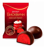 Конфеты "Бисквичи" вкус десерта Красный бархат (0,150гр*14) г.Ишим ООО ТК Еондитер Профи (1шт)