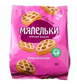 Акция Мягкие вафли "Мяпельки" классические (тел) г.Казань ООО"Тестори" (300гр)